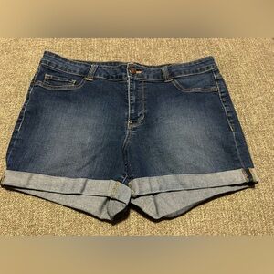 Forever 21 Plus Sizes Jean Shorts Size 16 Pre-owned